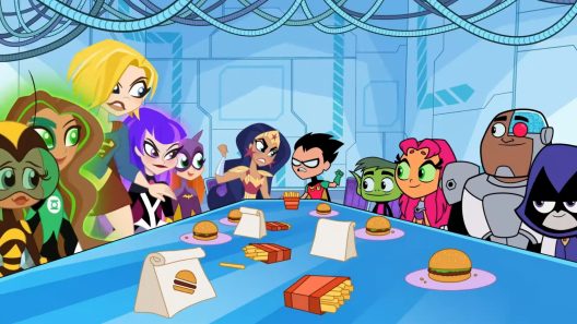 مشاهدة فيلم Teen Titans Go and DC Super Hero Girls Mayhem in the Multiverse 2022 مترجم